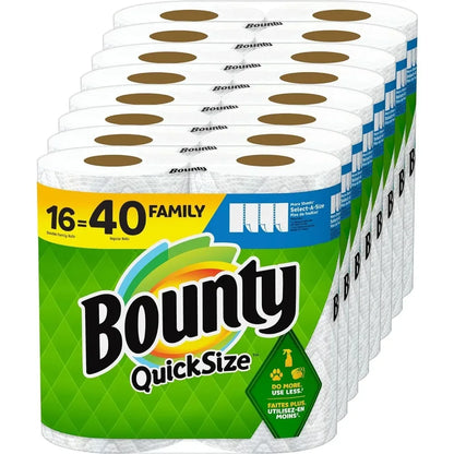 Paper Towels White 16 Family Rolls - 40 Regular Rolls